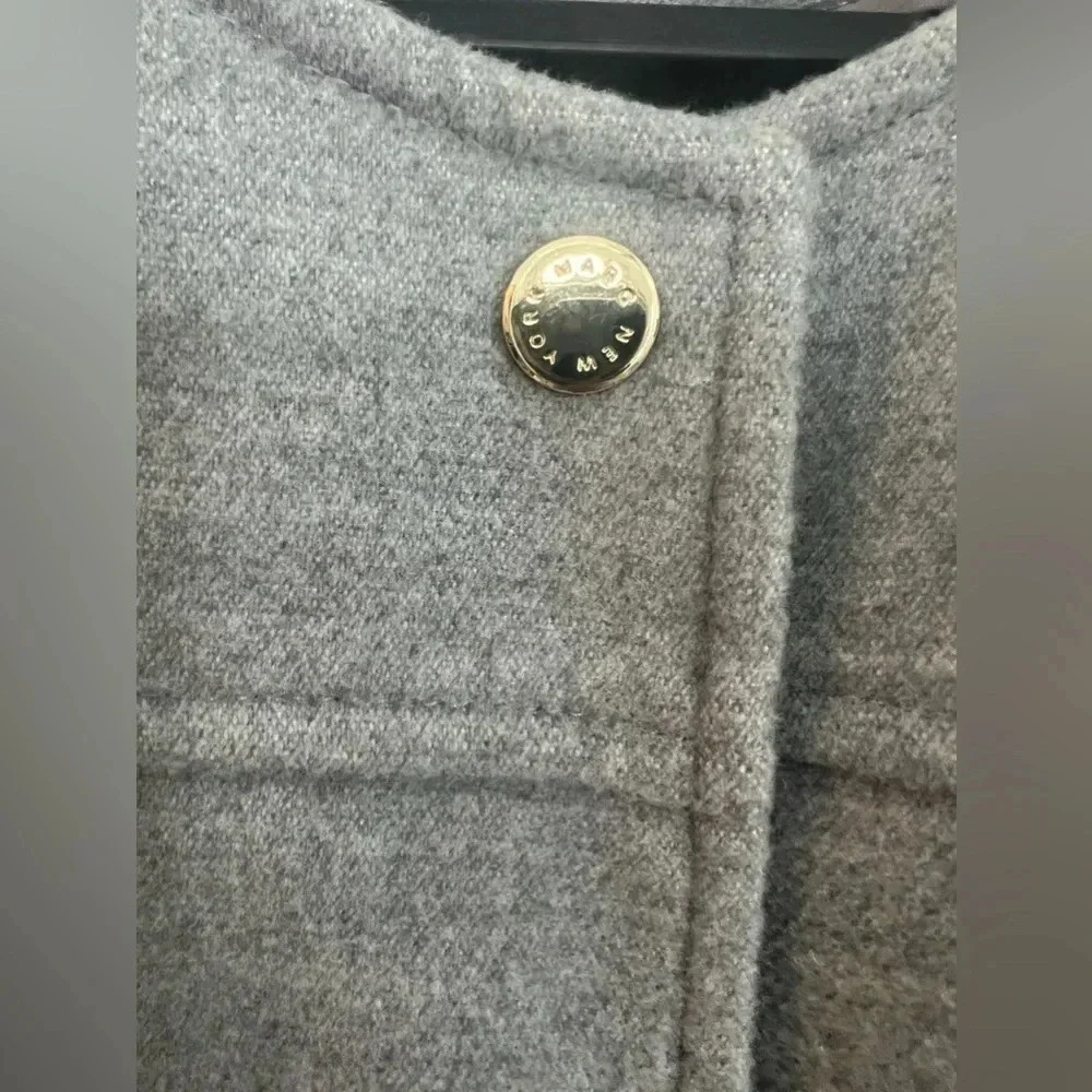 Marc New York Andrew Marc Women Gray Coat M